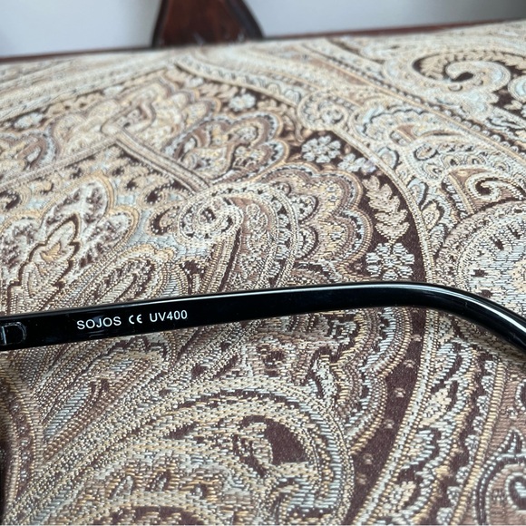 NWOT Sojos Black Mirrored Cat Eye Together Sunglasses UV400 Sunnies - Picture 7 of 12